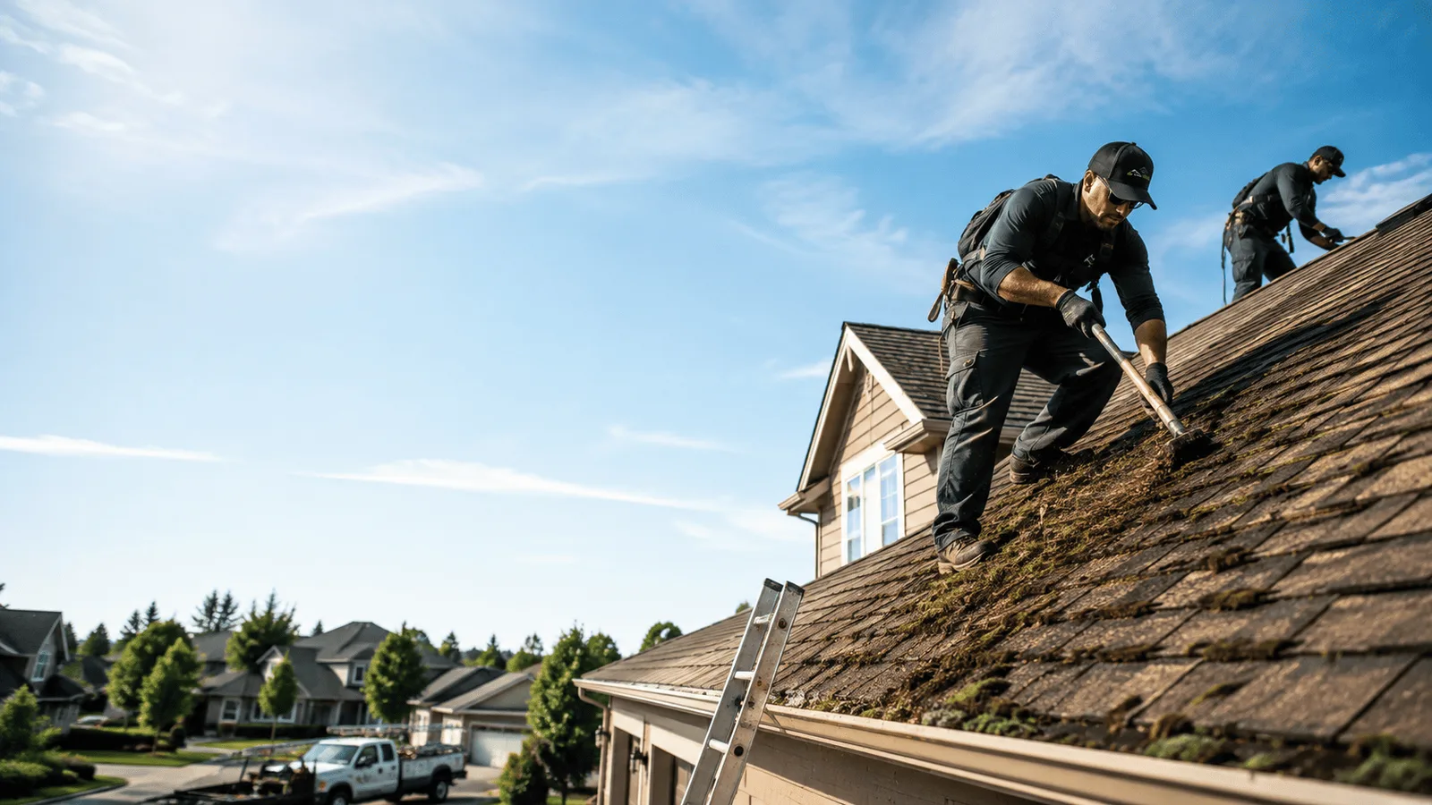 Roof Moss Removal in Indianapolis, IN near me